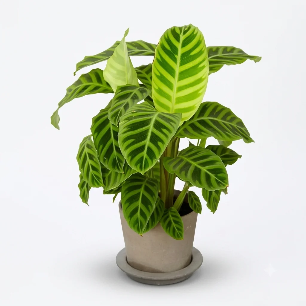 Zebra prayer plant