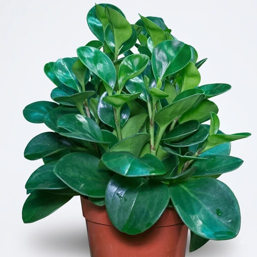 Baby rubber plant